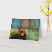 CARTE RESTEZ BIEN - VOUS ENVOYER SOLEIL (Fleur jaune)