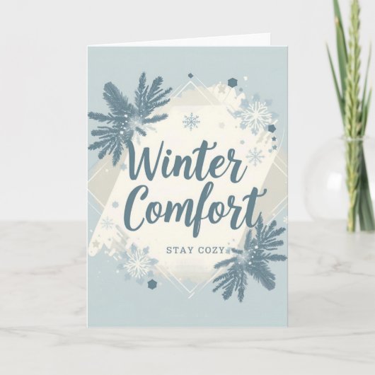 Carte Restez Cozy (Devant)