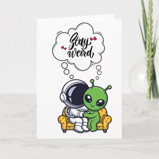 Carte Restez Drôle Amour (Devant)