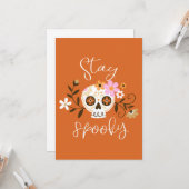 Carte Restez effrayants (Devant/Arrière en situation)