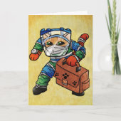 Carte Restez en alerte Sécurité Cat (Devant)