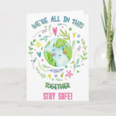 Carte Restez en sécurité ! (Devant)