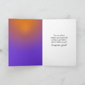 Carte Restez imparable Texte de remise des diplômes (Intérieur)