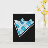 Carte Restez Positif Sticker #1218 (Fleur jaune)