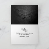 Carte Restez un texte imparable Graduate Félicitations (Intérieur)