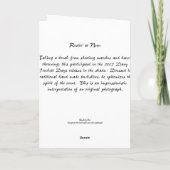 Carte Restin à midi (Dos)