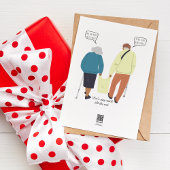 Carte Restons coincés jusqu’à la fin - Anniversaire Amou