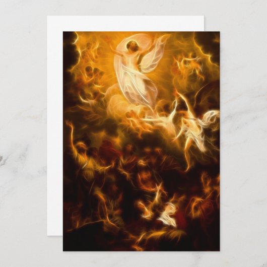 Carte Résurrection incroyable de Jésus (Devant / Derrière)