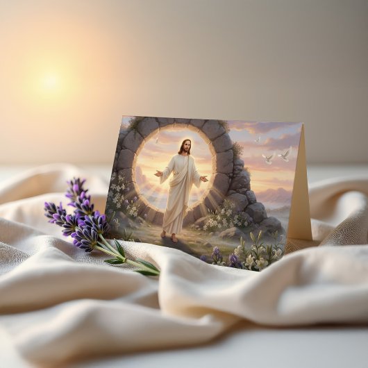 Carte Résurrection Pacifique de Jésus-Christ