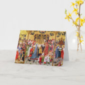 Carte Retable des sept joies de la Vierge (Fleur jaune)