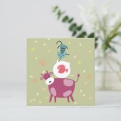 carte rétablissement, dessin de la vache, poisson (Debout devant)