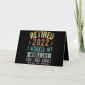 Carte Retired 2022 (Devant)