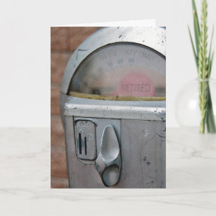 Carte Retirement parking mètre