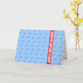 Carte Retirer avant le vol - Avaiement (Fleur jaune)