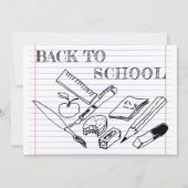 Carte Retour à l'école (Devant)