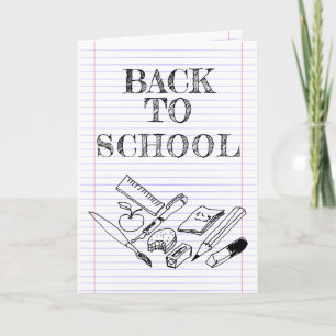Carte Retour à l'école