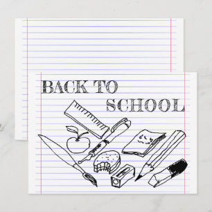 Carte Retour à l'école