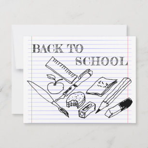 Carte Retour à l'école