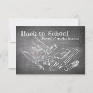 Carte Retour à l'école
