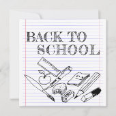 Carte Retour à l'école (Devant)