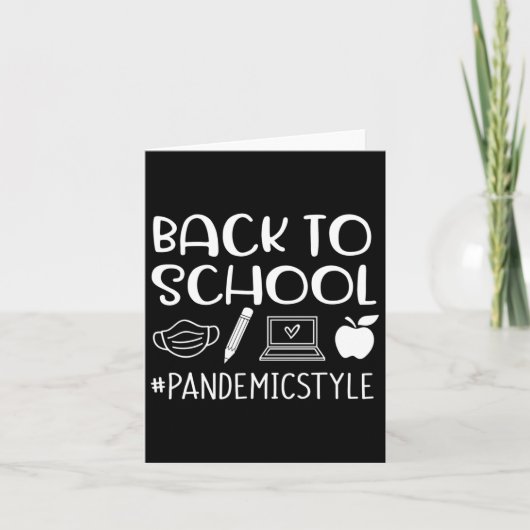 Carte Retour À L'École (Devant)