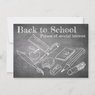 Carte Retour à l'école