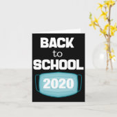 Carte Retour À L'École 1 (Fleur jaune)