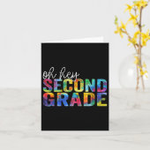 Carte Retour À L'École Étudiants Professeur Oh Hey 2nd F (Fleur jaune)