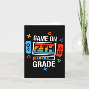 Carte Retour À L'École Jeu Sur Le Jeu De La 7E Année Fun