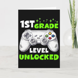 Carte Retour à l'école Niveau 1ère année débloqué Gamer