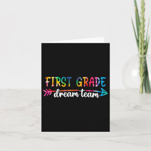 Carte Retour À L'École Première Classe Dream Équipe Étud