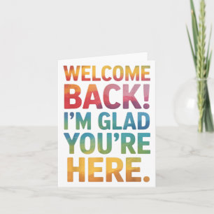 Carte Retour À L'École Professeur Bienvenue Retour Je Su