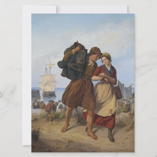 Carte Retour du pêcheur (par Rudolf Jordan) (Devant)