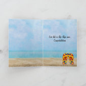 Carte Retournement de retraite dans le sable (Intérieur)