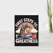 Carte Retourner À L'Équipement Scolaire Pour Les Enfants (Devant)