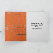 Carte Retrait Golden Retriever (Intérieur)