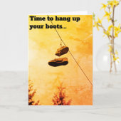 Carte Retraite (Fleur jaune)