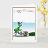 Carte Retraite (Fleur jaune)