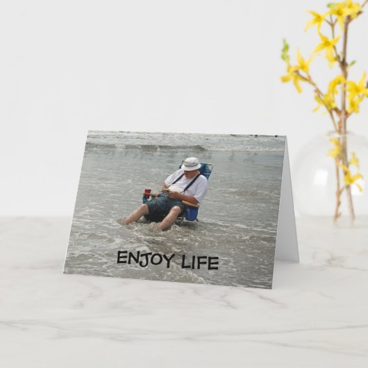 Carte Retraite (Fleur jaune)