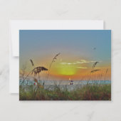 Carte Retraite à la plage (Devant)