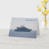 Carte retraite de boatin (Fleur jaune)