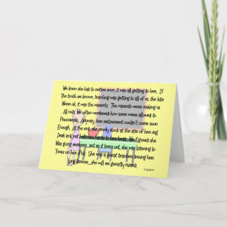 Carte Retraite de l'enseignant "Gone Bonkers" Histoire C
