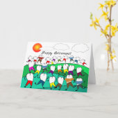 Carte Retraite dentaire (Fleur jaune)