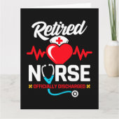 Carte Retraite des infirmières à la retraite (Devant)