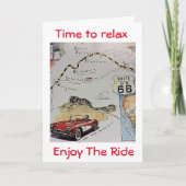 CARTE **RETRAITE** LE TEMPS DE PROFITER DE LA CIRCULATIO (Devant)