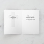 Carte Retraite nommée faite sur commande de prêtre, (Intérieur)