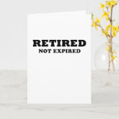 Carte Retraité non expiré (Fleur jaune)