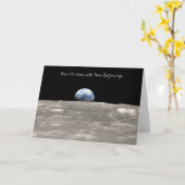 Carte Retraite : Nouveaux horizons avec/Nouveaux débuts (Fleur jaune)