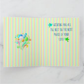 Carte Retraite personnalisée de taille exceptionnelle (Intérieur)