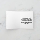 Carte Retraite, promotion ou déplacement (Intérieur)